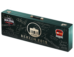 2019年柏林锦标赛列车停放站纪念包